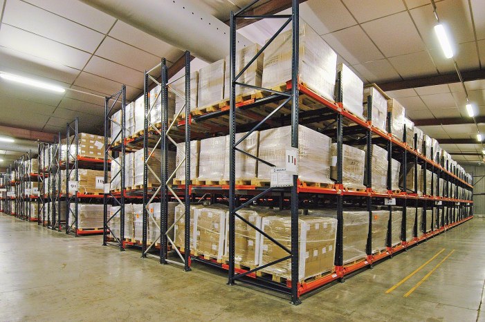 Pushback Rack - Industrial Warehouse Racking
